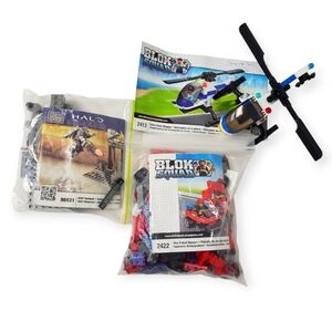 Mega Construx Bloks Bulk Lot Halo Blok Squad Complete Set Incomplete Assorted